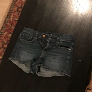 American Eagle dark denim shorts